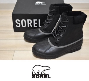 【送料無料】新品 ソレル SOREL CHEYANE Ⅱ スノーブーツ 25.5cm 防寒 保温 シャイアン ブラック