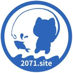 にゃんころりん様専用。エギングロゴ（青）と釣れない猫のロゴ（青）ステッカー各1枚