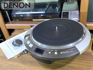 ターンテーブル DENON DP-80 輸送ネジ/取説付属 当社メンテ/調整済品 Audio Station