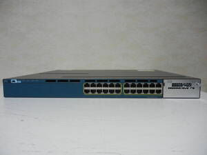 《》【中古】Cisco WS-C3560X-24T-S Catalyst3560Xシリーズ STACKモジュール付き 初期化