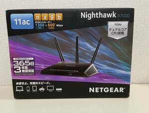 [23120901] 中古品 Netgear R7000 11ac ギガビットルーター 5GHz 1300 / 2.4GHz 600Mbps