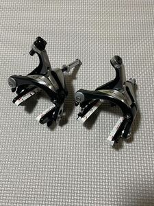 SHIMANO シマノ DURA-ACE デュラエース BR-9000 ブレーキキャリパー前後セット※カーボン用シュー(BBBとシマノ)2SET アルミ用シュー1SET