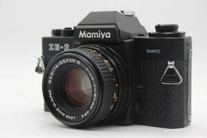 【返品保証】 マミヤ Mamiya ZE-2 QUARTZ ブラック SEKOR-E 50mm F1.7 ボディレンズセット s8741