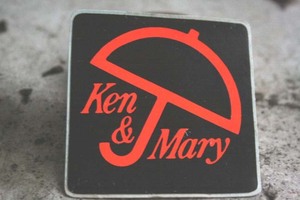 70s当時物未使用 ケンメリステッカー 検Ken&Mary 日産スカイラインGTRジャパン鉄仮面ケンとメリーグロリアローレルフェアレディトヨタ三菱