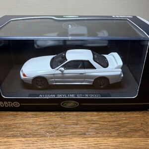 1/43 NISSAN SKYLINE GT-R （R32） WHITE