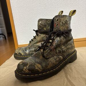 ドクターマーチン DR.MARTENS ブーツ ワーク ショート レザー 8ホール UK5 レディース　dadd tate cristal suede 1460