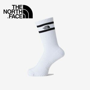 ★新品★THE NORTH FACE 靴下 ソックス 男女兼用 フリー ラン クルー NN82308 W L(27-29cm) ランニング スポーツ トレーニング デイリー