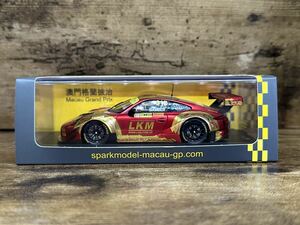 スパーク 1/43 Spark 1/43 Porsche 911 GT3 R - Manthey-Racing - 4* FIA GT World Cup Macau 2018