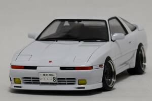 1/24 ハセガワ　JZA70　スープラ　SSRメッシュ　ホワイト　完成品