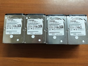 東芝　MQ01ABF050 【500GB　40個セット】 中古 SATA 2.5インチ 7mm厚 　薄型　内蔵ハードディスク