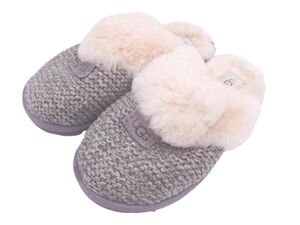 UGG Australia アグ オーストラリア Cozy Slipper コージー スリッパ ルーム シューズ size23/グレー ◇■◎ ☆ eic3 レディース