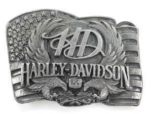 【z30033】HARLEY DAVIDSON ハーレーダビットソン HARMONY DESIGN C-88 1989 MADE IN USA バックル 格安スタート