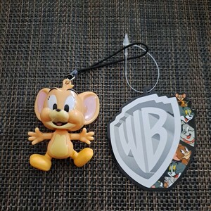 【新品未使用】 WB トムとジェリー ブラブラストラップ ジェリー ／ TOM AND JERRY ワーナーブラザーズ フィギュア マスコット