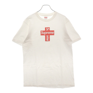 SUPREME シュプリーム 20AW Cross Box Logo Tee クロスボックスロゴ 半袖 Tシャツ ホワイト