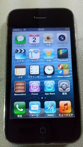 S436 Softbank iPhone 3GS A1303/MC131J/A 16GB apple スマートフォン 簡易動作確認＆簡易清掃＆初期化OK 判定〇 送料無料 