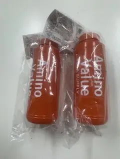 Amino Value 水筒 2本セット オレンジ