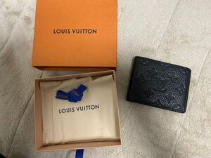 美品 Louis Vuitton ポルトフォイユ・スレンダー 二つ折り財布 ルイ・ヴィトン モノグラム トリヨンレザー