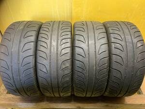 No2567 B5 バリ溝 室内保管！！ブリヂストン　 POTENZA　RE-01R 225/45R17 90W　4本セット