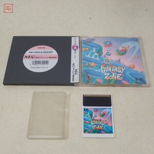 動作保証品 PCE PCエンジン Huカード ファンタジーゾーン FANTASY ZONE SEGA セガ NECアベニュー 箱説付【PP