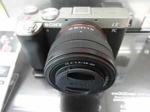 展示動作品★SONY α7C ILCE-7CL ズームレンズキット ソニー