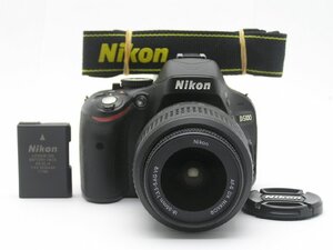 ★ハローカメラ★4202 Nikon D5100 AF-S NIKKOR 18-55mm F3.5-5.6 G VR●【本体とバッテリーのみ】難有 動作品 現状 即決