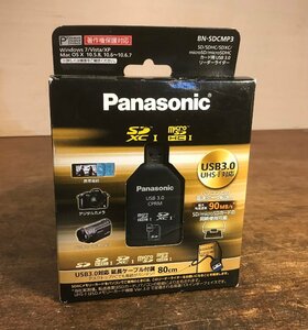 SS-5925■送料込■Panasonic BN-SDCMP3 USB3.0 SD/SDXC/microSDHC リーダーライター パソコン 周辺機器 レトロ 178g●未使用品/くATら