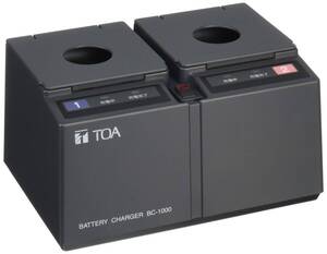 【中古】TOA ワイヤレスマイク用充電器 BC-1000