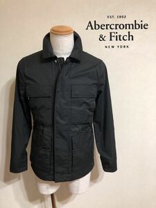 【新品】 Abercrombie & Fitch アバクロンビー&フィッチ アウター ジャケット トップス サイズXS 長袖 黒 170/84A