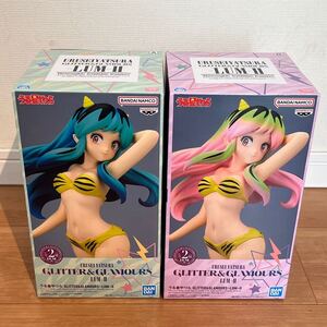 新品未開封 うる星やつら GLITTER&GLAMOURS LUM Ⅱ ラム フィギュア バンダイ 2種セット A B