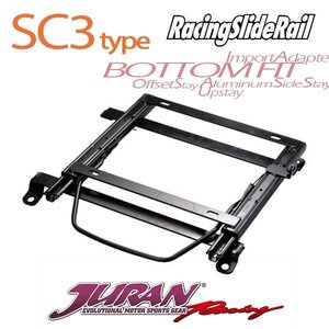 JURAN シートレール SC3タイプ スイフト スイフトスポーツ ZC11S ZC21S ZC31S ZC71S ZD11S ZD21S 04.11～10.07 SPARCO SUPERSPORT