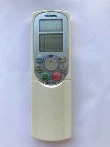 【電池付き】★中古★東芝(TOSHIBA)　WH-F1J　エアコン　エアコンリモコン　クーラー　クーラーリモコン