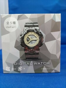 即決価格 【未使用】DIGITAL WATCH デジタル ウォッチ レッド 缶ケース入り 男女兼用 同梱可能