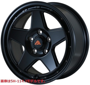 ハイエース アルジェノン フェニーチェ クロス XC5 16x6.5 +38 6H-139.7 マットブラックミルド オープンカントリー 215/65R16 200系