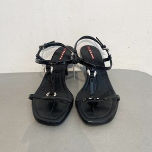 PRADA/high heels/sandal/black/プラダ/ハイヒール/サンダル/黒