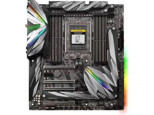 【中古】MSI Gaming AMD Ryzen ThreadRipper DDR4 VR対応 HDMI USB 3 SLI CFX 拡張ATX マ