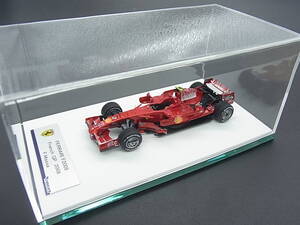 ☆処分☆　1/43　フェラーリ　F2008 フランスGP2008 F.マッサ　ラクーンオート完成品