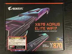 新品未開封品　GIGABYTE X870 AORUS ELITE WIFI7