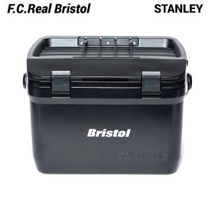  新品 【F.C.Real Bristol STANLEY COOLER BOX BLACK Bristol Logo SOPH. クーラーボックス STANLEY 15.1L スポーツ アウトドア 】