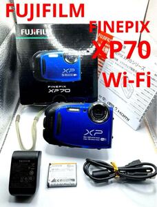 FUJIFILM finepix 70 動作確認済み　良好　美品　Wi-Fi コンパクト　デジタルカメラ