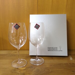 新品★ RIEDEL　 リーデル　 ワイングラス ペア ヴィノム ボルドー 416 0-2 保管品