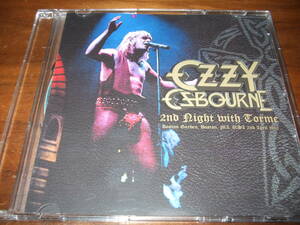 Ozzy Osbourne《 2nd Night With Torme 》★トーメ参加ライブ