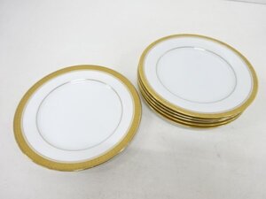 ys7193228; Noritake　ゴールドリッジ　プレート6枚セット（18センチ）【道】