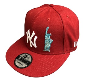 cap-225 NEW ERA 9FIFTY SNAPBACK MLB New York Yankees ニューエラ キャップ ベースボールキャップ 帽子 レッド