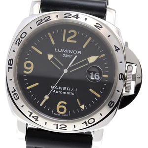 パネライ PANERAI PAM00023 ルミノール GMT デイト 自動巻き メンズ _846218