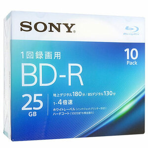 SONY ブルーレイディスク 10BNR1VJPS4 BD-R 4倍速 10枚組 [管理:1000023989]