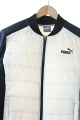 【雷市場（ポンジャン）商品韓国直送】 （ L ） PUMA(プーマ) ダウンジャケット ジャンパージャケット 白 オールドスクール 限定版- 106C9