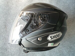 ショウエイ　SHOEI 　J-FORCE-4　 ジェットヘルメット　サイズ　M　　ブラック/ホワイト　艶消し　少し変色有り