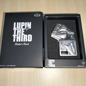 【未開封品】zippo LUPIN THE THIRD Bullet Mark MINE FUJIKO 峰 不二子 2003年製 バストアップ ルパン三世 立体メタル デットストック