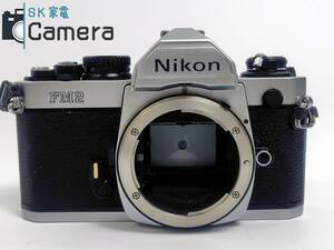 【中古】 Nikon FM2 シルバー ニコン ミラーアップ