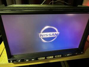 No.NS01 動作確認済み　NISSAN 純正　HDDナビ　NVA-HD7309　中古　B6260-7999D　地図２０１２年 ナビ連動Panasonic製ETC付き　